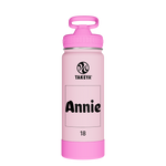 Actives Kids Glow In The Dark Water Bottle With Straw Lid - customized