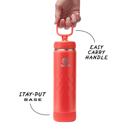22oz Crimson Straw