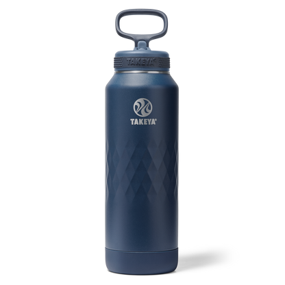 40oz Indigo Straw